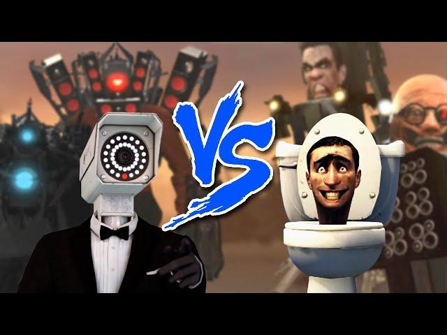 Skibidi Toilet Vs Camera Man (Compilado)