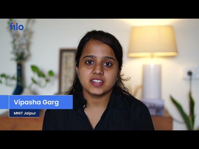 #FiloTutor - Vipasha Garg | Filo Tutor App