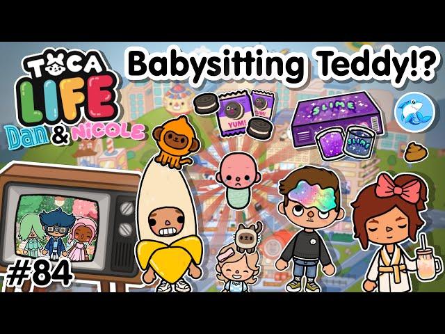 Toca Life World | Babysitting Teddy!? #84 (Dan & Nicole) Toca Boca