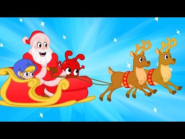 Santa Christmas Video For Kids - With Morphle and Cute Animals