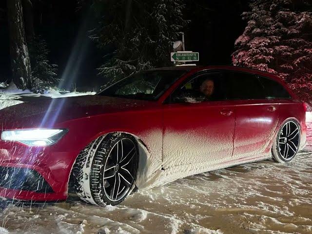 RS6 Snow Drift (straight pipe) loud