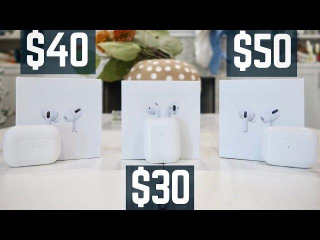 Top 3 Best PERFECT FAKE AirPods Pro Clone