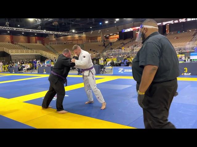 Florida IBJJF open ultra heavy purple masters 4