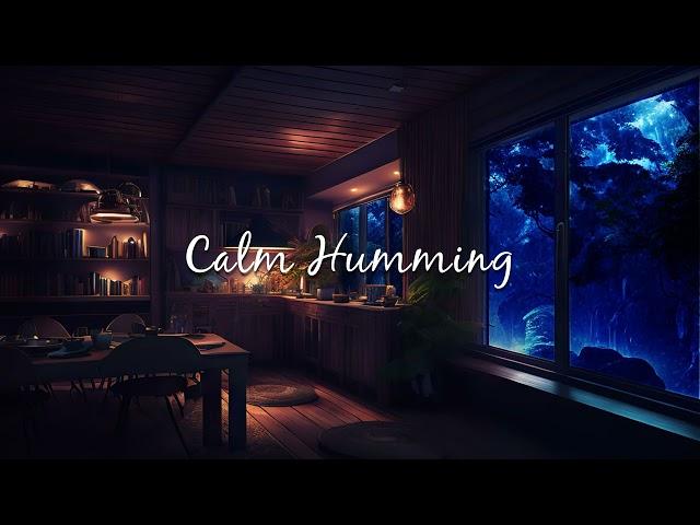 Nasheed - Calm Humming [1 HOUR LOOP WITH LOFI RAIN] SPECIAL RAMDHAN EDITION 2023