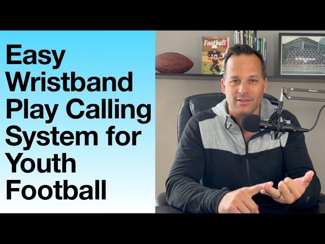 Easy Wristband Play Calling System for Youth Football