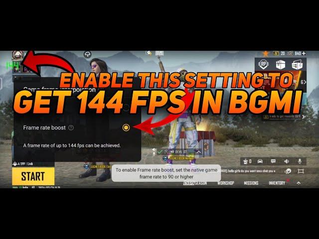 HOW TO ENABLE 144FPS IN IQOO NEO 9 PRO | BGMI 144 FPS GAMEPLAY | EASSA GAMING