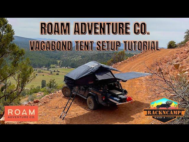 ROAM Vagabond COMPLETE tent setup tutorial