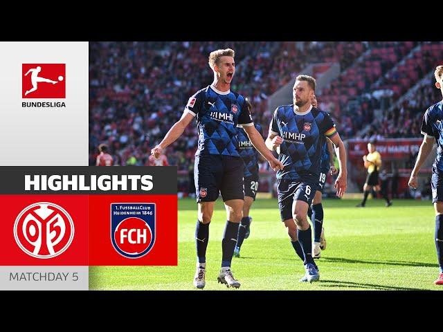 FCH Continue to Impress! | 1. FSV Mainz 05 - 1. FC Heidenheim 1846 0-2 | MD5 – Bundesliga 2024/25