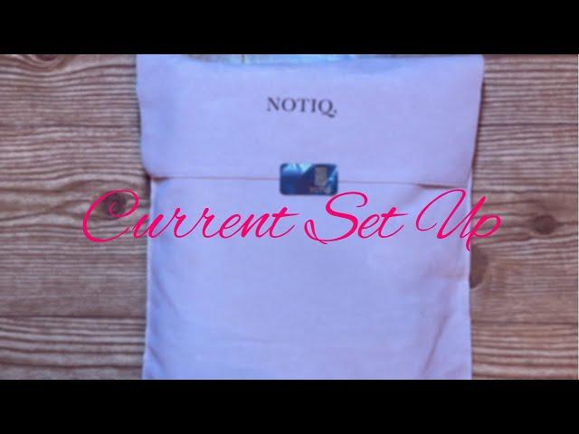 Notiq A5 Flipthrough | Current Set Up | Rings Planner | Just Joia