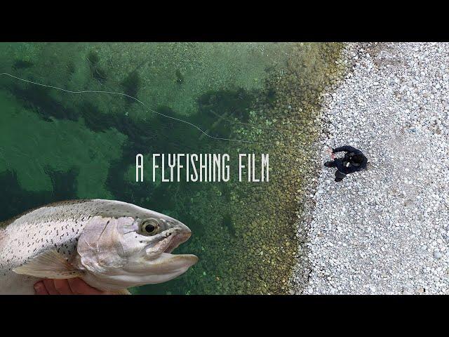 Fliegenfischen in GLASKLAREM Alpen-Fluss