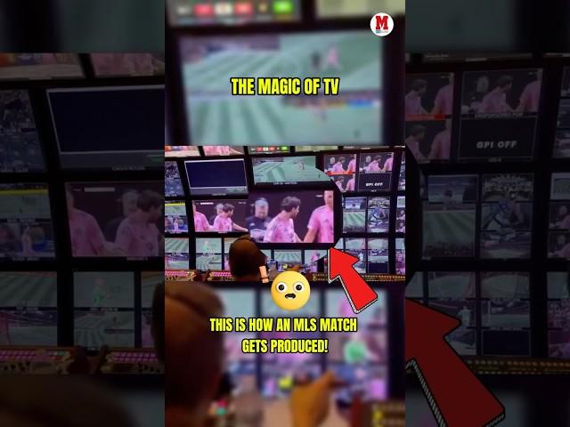 MLS magic: what you don’t see behind the cameras ️: MLS on Air #MLS #Messi #Miami #InterMiami