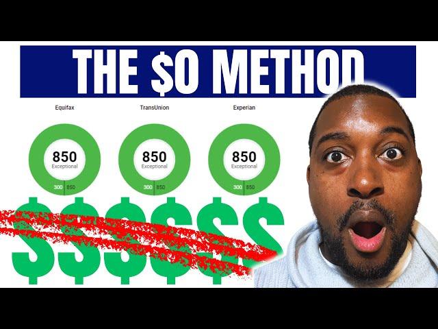 How to Get a Perfect 850 Credit Score Without Spending a Dime!