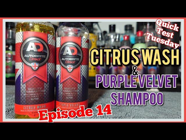 Autobrite Direct Citrus Wash and Purple Velvet Shampoo | Ep014 #carwash #cardetailing #carcare