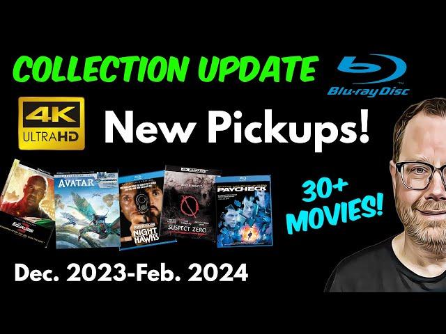 Massive Movie Haul! New 4K UHD & Blu-ray Pickups | Collection Update