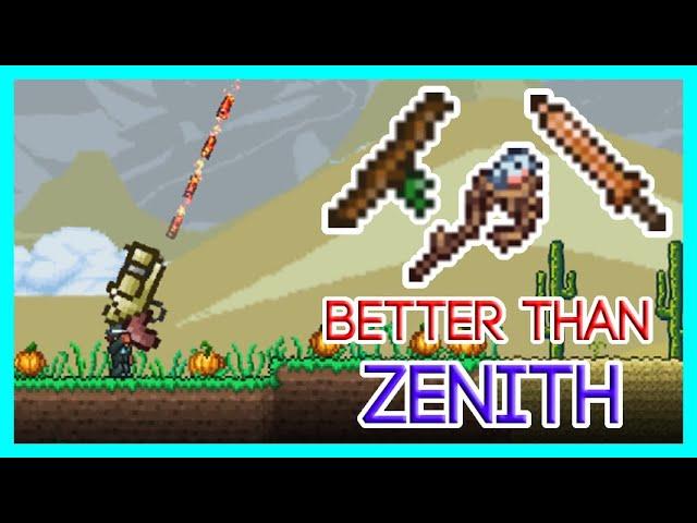 Starter Weapons in Terraria, but they are overpowered