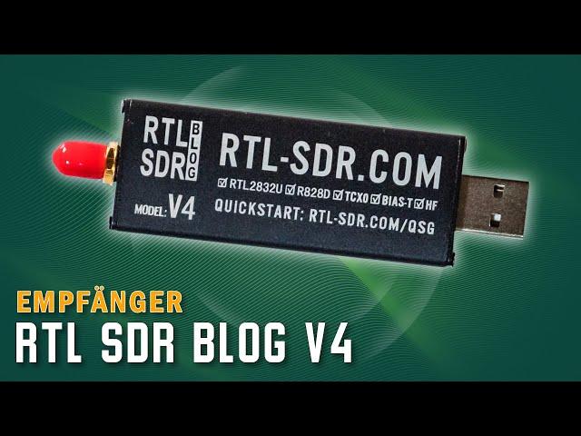 RTL SDR Blog V4  Günstiger Breitband SDR Empfänger