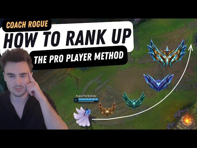 THE BEST Way To IMPROVE IN LEAGUE - THE PRO PLAYER METHOD - Play Like A Pro