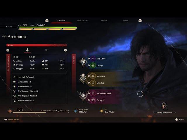 FFXVI build test