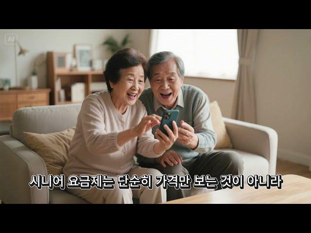 "65세 이상 무제한 요금제, 진짜 혜택은?｜2025 시니어 요금제 TOP3 총정리"