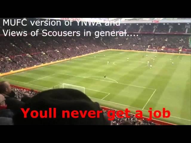 Man Utd Fans Funny Football Chants - Luis Suarez, You'll never get a Job, Andy Carroll, Liverpool.