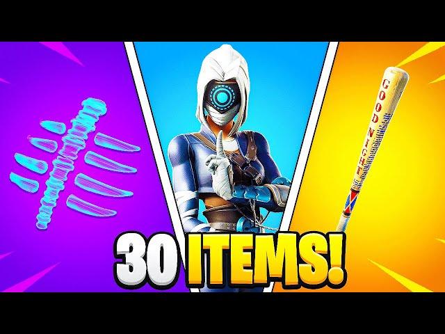 30 Fortnite Items TRYHARDS LOVE..