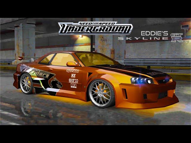 How to Make Need For Speed Underground Eddie's Nissan Skyline GT-R R34 (Step by Step)