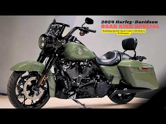 Road King Special, Classic Cruiser with Modern Performance | 2024 Harley-Davidson Road King Special