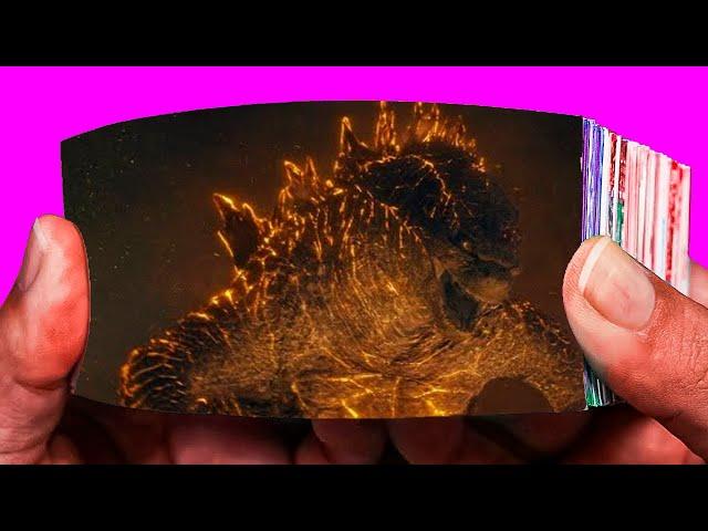 Nuclear Godzilla vs King Ghidorah | Godzilla: King of the Monsters Flipbook