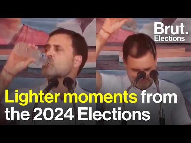 Funny moments from the Lok Sabha Elections 2024