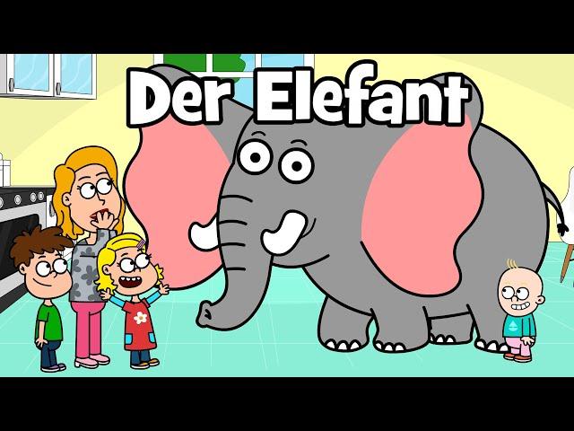   Tierlied Urlaub Familie - Bade Song | Der Elefant Song | Hurra Kinderlieder