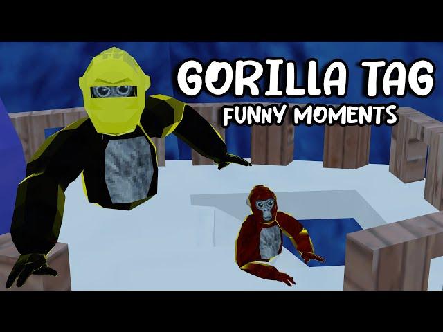 GORILLA TAG FUNNY MOMENTS - ice map -