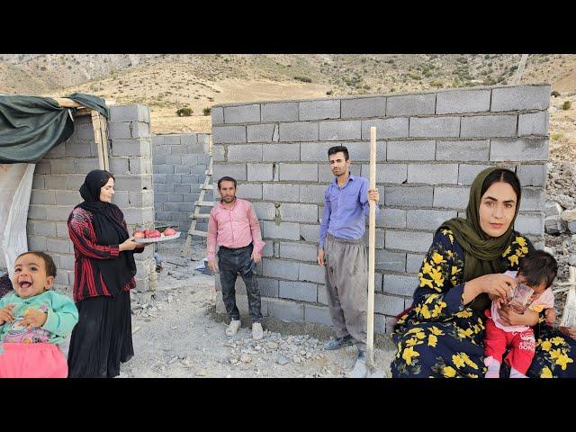 Building Hope: A Nomadic Mother's Journey to Home with Salman and Agha Ali's Support 