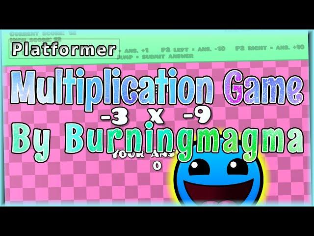 Multiplication Game (By Burningmagma) [All Coins] | Geometry Dash