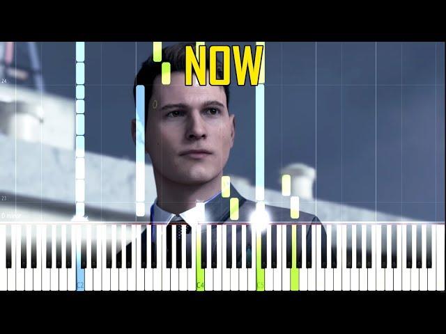 Detroit: Become Human - Now (deviant chase music) [Synthesia Piano Cover]