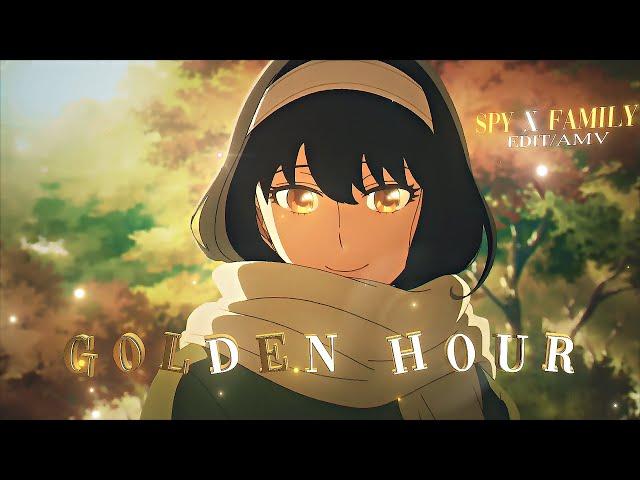 Golden Hour|Yor Forger - Spy x Family [Edit/Amv]