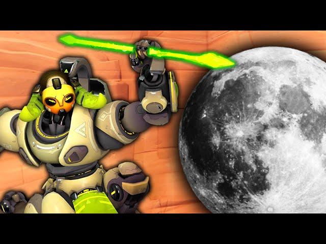 Orisa's Spear to the Moon In Overwatch 2