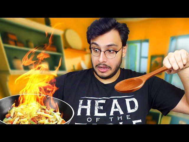 I TRIED COOKING FOR THE FIRST TIME | RAWKNEE