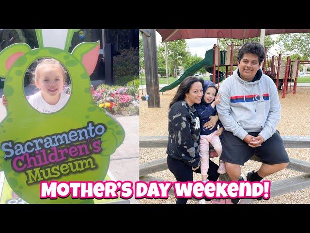 AUTISM MOM | MOTHERS DAY WEEKEND | SACRAMENTO CHILDRENS MUSEUM