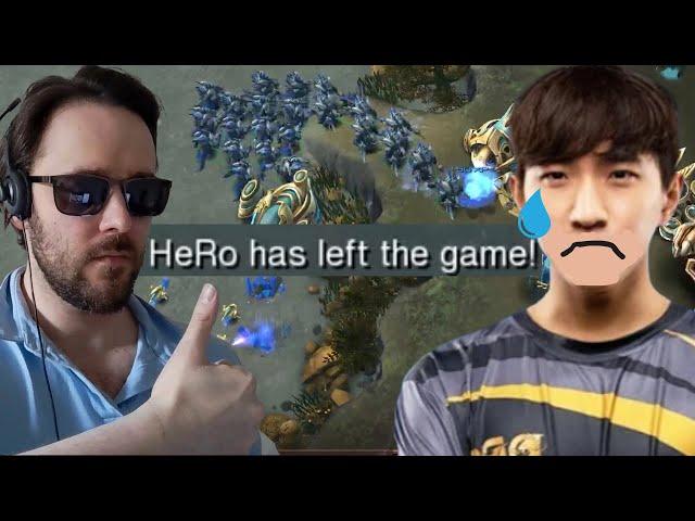 DShlango destroys HERO on 2v2 ladder!! (StarCraft 2)