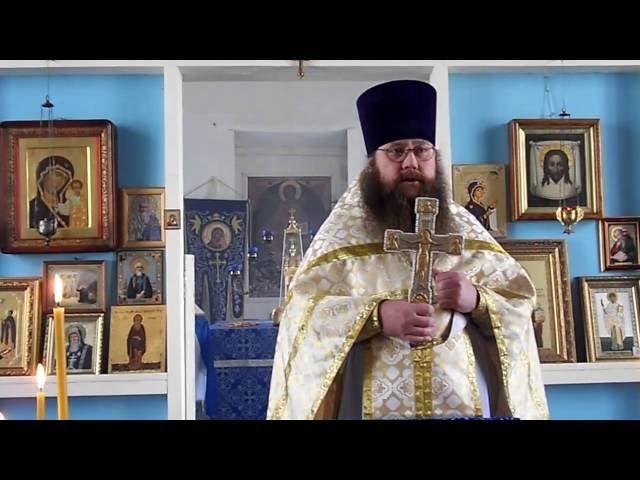 Протоиерей Владимир Колосов, проповедь о воскрешении сына наинской вдовы, 23 октября 2016