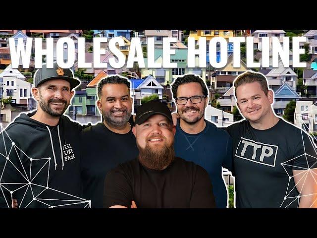 Wholesale Hotline with RJ Bates III | LIVE Real Estate Investing Q&A