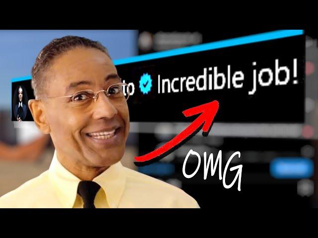 How I made a Viral Video, Giancarlo Esposito LOVED it