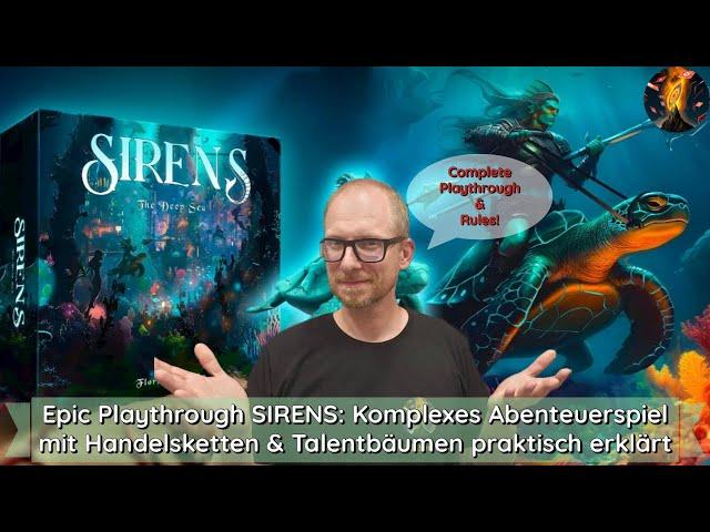 Epic Playthrough SIRENS: Komplexes Abenteuerspiel mit Handelsketten & Talentbäumen praktisch erklärt