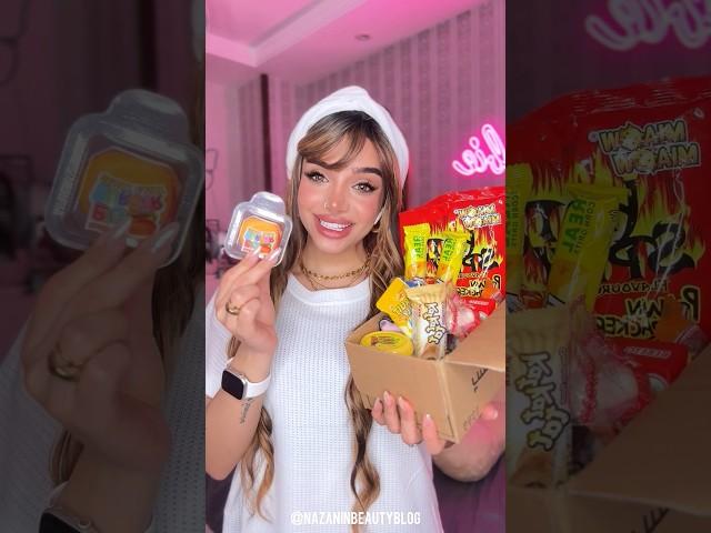 تست خوراکی عای عجیب و کیوت قسمت ۳🫢 #آنباکسینگ #unboxing #food #snacks #shorts