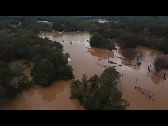 Campers flooded at Riverside Golf and RV Park in Morganton