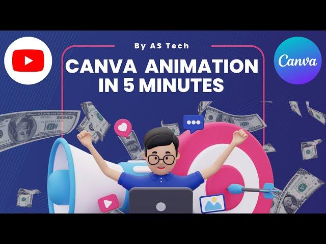 How to create animation on canva in just 5 minutes |How to make animated videos in Canva