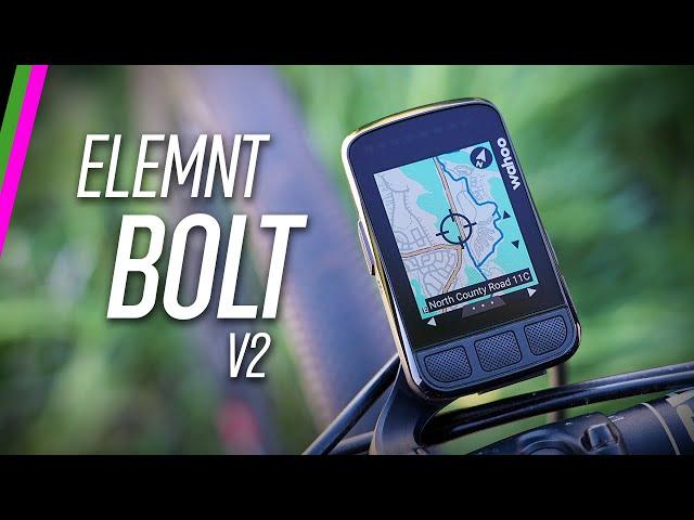 Wahoo ELEMNT BOLT V2 In-Depth Review // Color Display, Maps, and More!