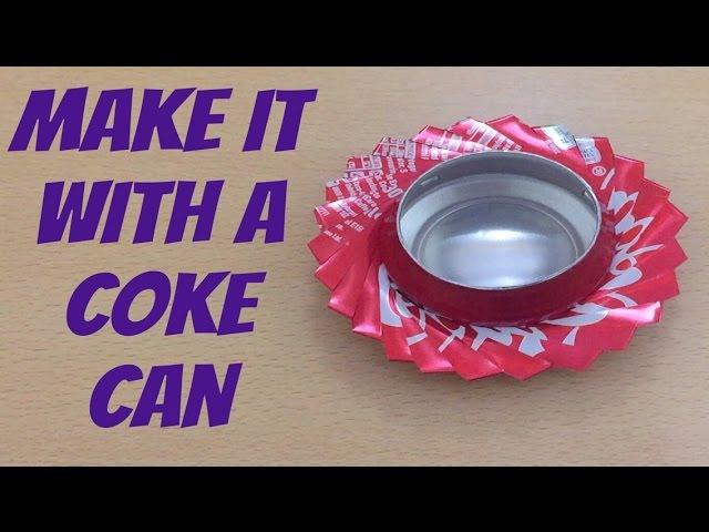 Amazing Life Hack Make it with a coke can | Can Ashtray