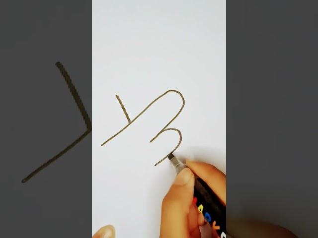 Easy Drawing# Finger Heart #Lighter mode#Mk Arts@MK_ARTS