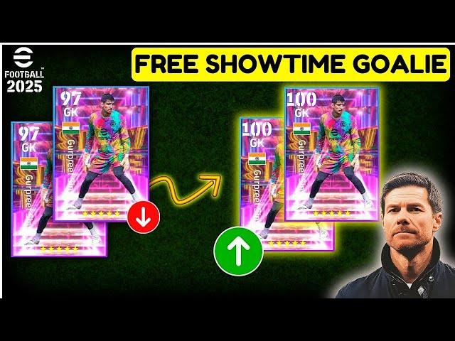 Free Showtime GK | GURPREET SINGH BEST TRAINING  | Efootball Gurpreet Singh | Efootball 2025